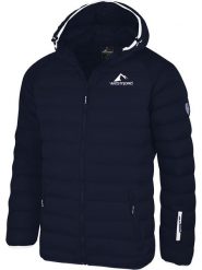 Westfjord Kurtka puchowa "Snaefell" w kolorze granatowym rozmiar: 3XL. Niebieskie kurtki męskie Westfjord, na zimę, s, bez wzorów, z puchu, bez kaptura. Za 335.82 zł.