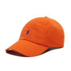 Czapka z daszkiem Polo Ralph Lauren. Brązowe czapki męskie Polo Ralph Lauren, bez wzorów, sportowe. Za 199.99 zł.