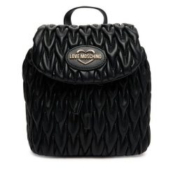 Plecak LOVE MOSCHINO. Czarne plecaki damskie Love Moschino, bez wzorów. Za 699.99 zł.