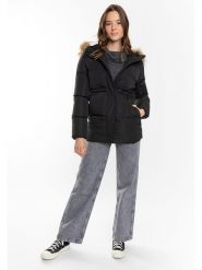 Northwood Kurtka zimowa "Janet" w kolorze czarnym rozmiar: S. Czarne kurtki damskie Northwood, na zimę, s, bez wzorów, z puchu, bez kaptura. Za 230.59 zł.