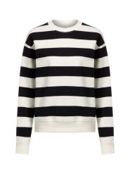 Marie Lund Bluza damska Kobiety Bawełna czarny|biały w paski, M. Białe bluzy bez kaptura damskie Marie Lund, m, z bawełny. Za 199.95 zł.