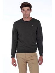 The Time of Bocha Sweter "Pico" w kolorze antracytowym rozmiar: M. Czarne swetry męskie The Time of Bocha, m, bez wzorów, z bawełny, bez kołnierzyka. Za 121.80 zł.