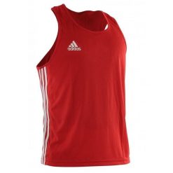 Tank top adidas Aiba. Czerwone topy damskie Adidas, l, bez wzorów, bez kołnierzyka. Za 132.00 zł.