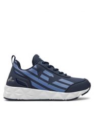 EA7 Emporio Armani Sneakersy XSX105 XOT54 T503 Granatowy. Niebieskie buty sportowe dziewczęce EA7 Emporio Armani, bez wzorów, ze skóry, bez zapięcia. Za 1,169.00 zł.