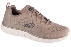 Buty do biegania Mężczyzna Skechers Track Front Runner beżowy. Szare obuwie do biegania damskie Skechers. Za 239.99 zł.