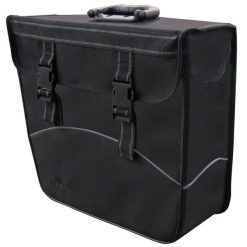 Torba Rowerowa Lewa 20 Liter 37X33X14 Cm - Czarna. Czarne torebki klasyczne damskie GREENLANDS, bez wzorów, z materiału, bez dodatków. Za 194.50 zł.