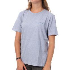 Damska koszulka z haftem Superdry Essential Logo. Szare t-shirty damskie Superdry., m, bez wzorów, z bawełny, bez kołnierzyka. Za 106.30 zł.