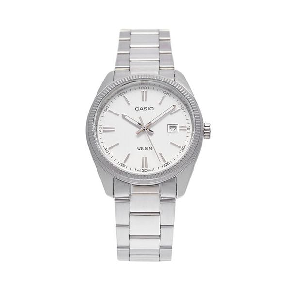 Zegarek Casio. Szare zegarki męskie Casio, srebrne. Za 279.99 zł.