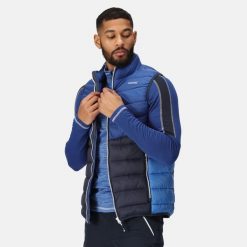 Harrock II Regatta męska turystyczna kamizelka ocieplana. Niebieskie kamizelki męskie Regatta, m. W wyprzedaży za 223.25 zł.