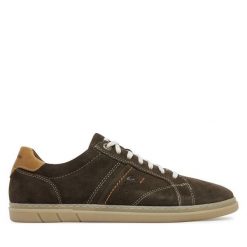 Półbuty Quiksilver. Brązowe półbuty męskie Quiksilver, bez zapięcia. Za 249.99 zł.