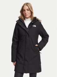 The North Face Parka Arctic NF0A84J2 Czarny Regular Fit. Czarne parki damskie The North Face, l, bez wzorów, z syntetyku. Za 1,899.00 zł.