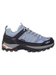 CMP Skórzane buty trekkingowe "Rigel" w kolorze błękitnym rozmiar: 39. Niebieskie obuwie trekkingowe damskie CMP. Za 250.94 zł.