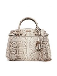 Guess Torebka Melinda HWKG99 33060 Beżowy. Brązowe torebki klasyczne damskie Guess, z aplikacjami, ze skóry, bez dodatków. Za 679.99 zł.