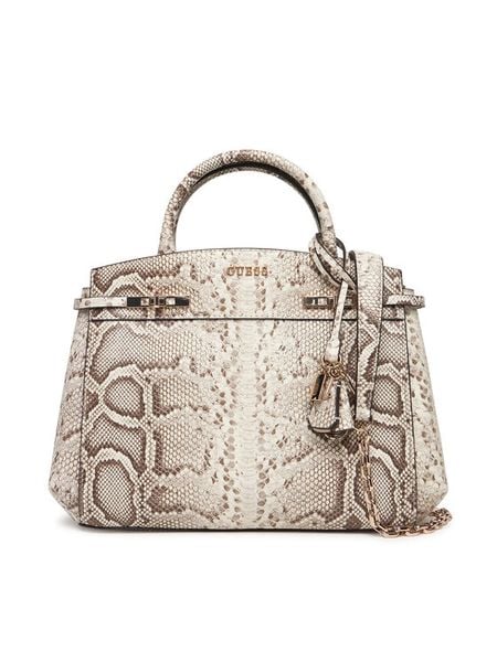 Guess Torebka Melinda HWKG99 33060 Beżowy. Brązowe torebki klasyczne damskie Guess, z aplikacjami, ze skóry, bez dodatków. Za 679.99 zł.