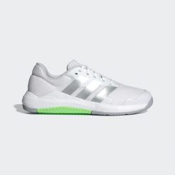 Buty treningowe Dropset Base. Białe obuwie treningowe damskie Adidas, na fitness i siłownię. Za 279.00 zł.