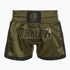 Spodenki treningowe Octagon KickboxingMuay Thai Legion Future Premium. Zielone szorty damskie OCTAGON, bez wzorów, sportowe. Za 159.99 zł.