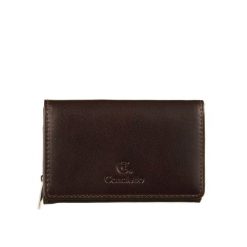 Portfel damski skórzany Canaletto z RFID PD1225cs269 GR RFID. Brązowe portfele damskie bez wzorów, ze skóry. Za 174.00 zł.