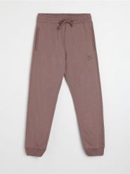 Spodnie jogger - green spruce. Zielone spodnie materiałowe męskie Sinsay, bez wzorów. Za 49.99 zł.