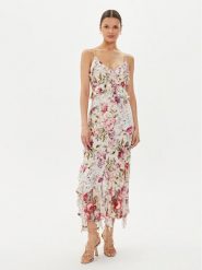 Desigual Sukienka letnia Aura 24WWVKX2 Kolorowy Regular Fit. Sukienki damskie Desigual, na lato, m, bez wzorów, z syntetyku, bez kołnierzyka, bez ramiączek. Za 699.99 zł.