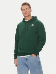 Kappa Bluza Authentic 321W7GW Zielony Regular Fit. Zielone bluzy bez kaptura męskie Kappa, m, z bawełny. Za 269.99 zł.