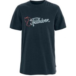 T-Shirt Fjall Raven Archive Logo M Dorośli. Niebieskie t-shirty męskie Fjällräven, m, bez wzorów, z bawełny, bez kołnierzyka. Za 242.95 zł.
