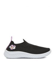 Mickey&Friends Sneakersy CEO-CP91-AW26-102DSTC Czarny. Czarne buty sportowe dziewczęce Mickey&Friends, bez wzorów, z materiału, bez zapięcia. Za 59.99 zł.