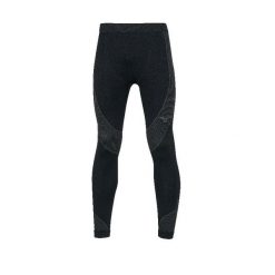 Długie legginsy Mizuno Team Under. Czarne spodnie sportowe męskie Mizuno, z materiału. Za 158.50 zł.