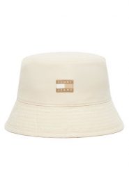 Tommy Jeans Kapelusz Heritage Bucket AW0AW17581 Beżowy. Brązowe kapelusze damskie Tommy Jeans, bez wzorów, z bawełny. Za 177.99 zł.