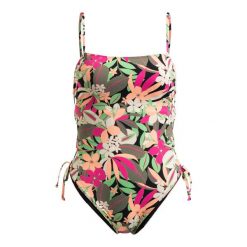 Strój kąpielowy jednoczęściowy damski ROXY Printed Beach Classics Lace UP. Czarne stroje jednoczęściowe damskie Roxy, s, bez wzorów. Za 149.99 zł.