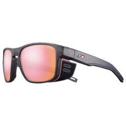 Okulary górskie JULBO SHIELD M czarne Spectron kat.4. Czerwone okulary przeciwsłoneczne męskie JULBO. Za 437.99 zł.