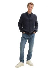 Tom Tailor Kardigan w kolorze granatowym rozmiar: XXL. Niebieskie kardigany męskie Tom Tailor, xxl, bez wzorów, z bawełny, bez kołnierzyka. Za 118.56 zł.