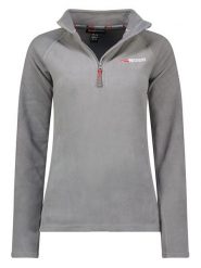 Geographical Norway Bluza polarowa w kolorze szarym rozmiar: S. Szare bluzy bez kaptura damskie Geographical Norway, s, z polaru. Za 55.95 zł.