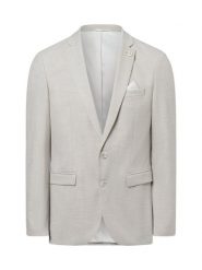 Finshley & Harding London kurtka modułowa Mężczyźni Slim Fit beżowy, 94. Brązowe kurtki męskie Finshley & Harding London, m, bez wzorów, z wiskozy, eleganckie, bez kaptura. Za 599.95 zł.