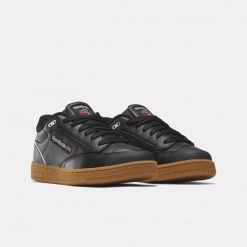 Buty męskie Reebok Club C Bulc sneakersy skórzane czarne (100033925). Czarne buty sportowe na co dzień męskie Reebok, z gumy, bez zapięcia, Reebok Club. Za 369.00 zł.