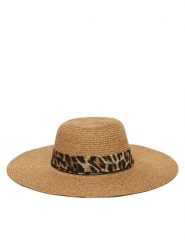 DeeZee Kapelusz BL13 Beżowy. Brązowe kapelusze damskie DeeZee, bez wzorów, z materiału. Za 49.99 zł.