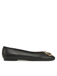Liu Jo Baleriny Dafne 04 SA5033 PX460 Czarny. Czarne baleriny damskie Liu Jo, bez wzorów, ze skóry, bez obcasa. Za 319.99 zł.