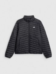 4F Kurtka z wypełnieniem syntetycznym męska - czarna XXL. Czarne kurtki męskie 4f, m, bez wzorów, z materiału, klasyczne, bez kaptura. Za 249.99 zł.