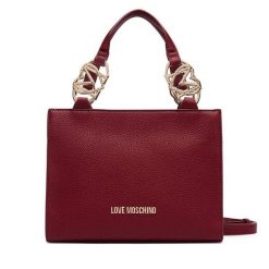 Torebka LOVE MOSCHINO. Czerwone torebki klasyczne damskie Love Moschino, bez wzorów, bez dodatków. Za 949.99 zł.