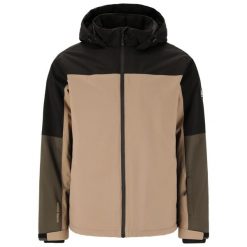 Kurtka narciarska męska Whistler Montill W-PRO 10000. Brązowe kurtki męskie WHISTLER, m, bez wzorów, bez kaptura, narciarskie. Za 399.99 zł.