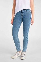 LEE SCARLETT SKINNY HIGH WAIST DAMSKIE SPODNIE JEANSOWE MENLO LIGHT L626LYIA 112114261. Spodnie materiałowe damskie Lee, bez wzorów, z jeansu, z podwyższonym stanem. Za 199.99 zł.