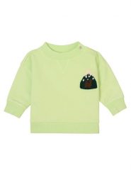 Noppies Bluza "Grasse" w kolorze jasnozielonym rozmiar: 86. Zielone bluzy i bluzki niemowlęce Noppies, z aplikacjami, bez ramiączek, bez kaptura. Za 52.67 zł.