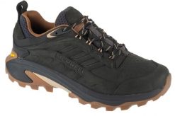 Buty trekkingowe męskie, Moab Speed 2 Ltr Wp. Czarne buty trekkingowe męskie MERRELL, z materiału, przed kostkę, bez zapięcia, trekkingowe. Za 599.00 zł.