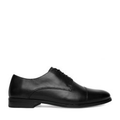 Półbuty Lasocki. Czarne buty wizytowe męskie Lasocki, bez zapięcia. Za 279.99 zł.
