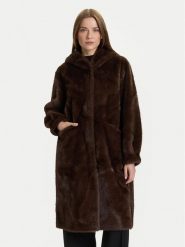 Rinascimento Futro CFC0122225003 Brązowy Regular Fit. Brązowe futra damskie RINASCIMENTO, m. Za 719.99 zł.