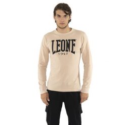 Leone 1947 Apparel Męska koszulka z długim rękawem. Brązowe koszulki męskie z długim rękawem LEONE 1947 APPAREL, m, z bawełny. Za 84.16 zł.