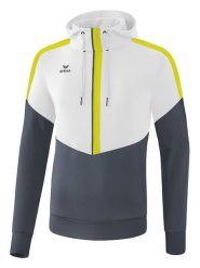 Erima Bluza "Squad" w kolorze antracytowo-białym rozmiar: XXL. Białe bluzy z kapturem męskie Erima, xxl. Za 85.95 zł.