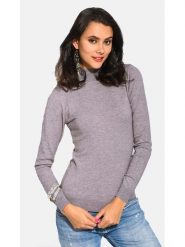 William de Faye Sweter w kolorze szarym rozmiar: 34. Szare golfy damskie William De Faye, bez wzorów, z kaszmiru, bez ramiączek. Za 104.99 zł.