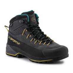 Buty La Sportiva TX4 Evo Mid Gtx M 37F900735 szare. Szare buty trekkingowe męskie z gore-texu, bez zapięcia, outdoorowe, gore-tex. Za 1,384.39 zł.