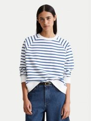 Marc O'Polo Denim Bluza 500 0006 574 Niebieski Oversize. Niebieskie bluzy bez kaptura damskie Marc O'Polo Denim, xs, z bawełny. Za 309.99 zł.