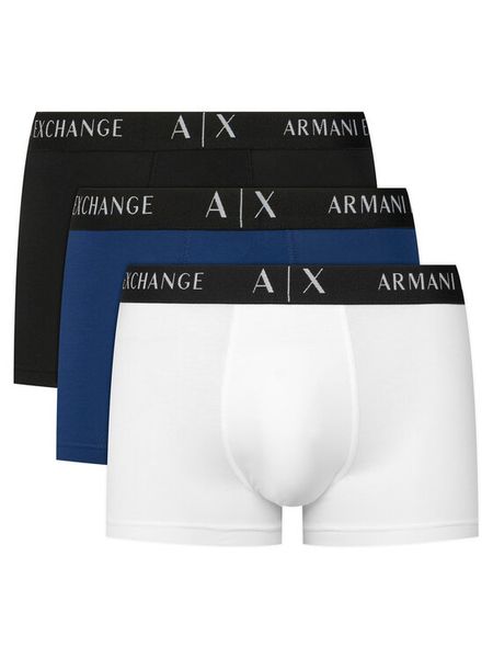 Armani Exchange Komplet bokserek XM000871 AF13682 MB581 Kolorowy. Bokserki męskie Armani Exchange, bez wzorów, z bawełny. Za 219.99 zł.